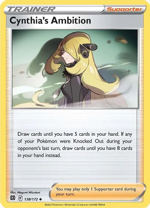 Cynthia's Ambition card art