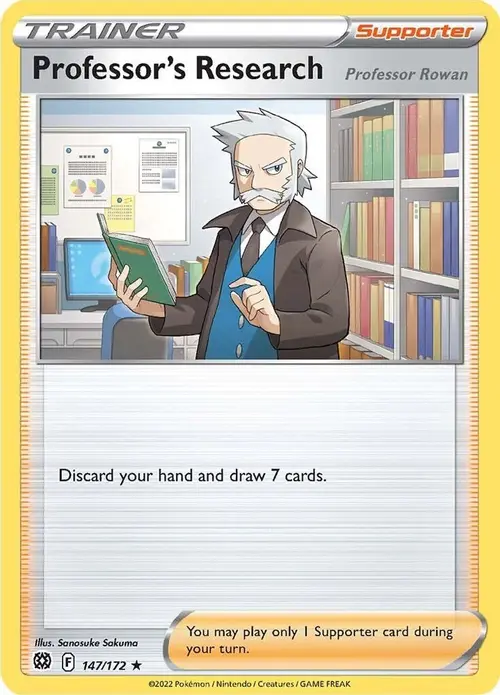 Professor's Research [Professor Rowan] card art
