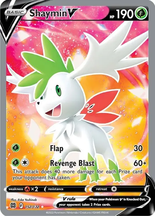 Shaymin V (Full Art) card art