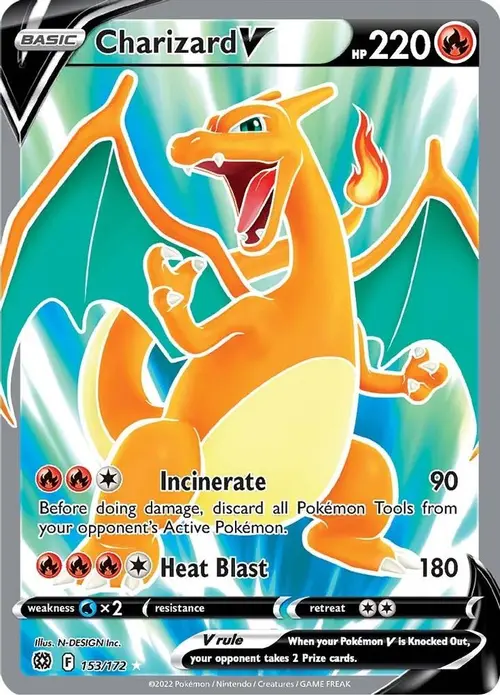 Charizard V (Full Art) card art
