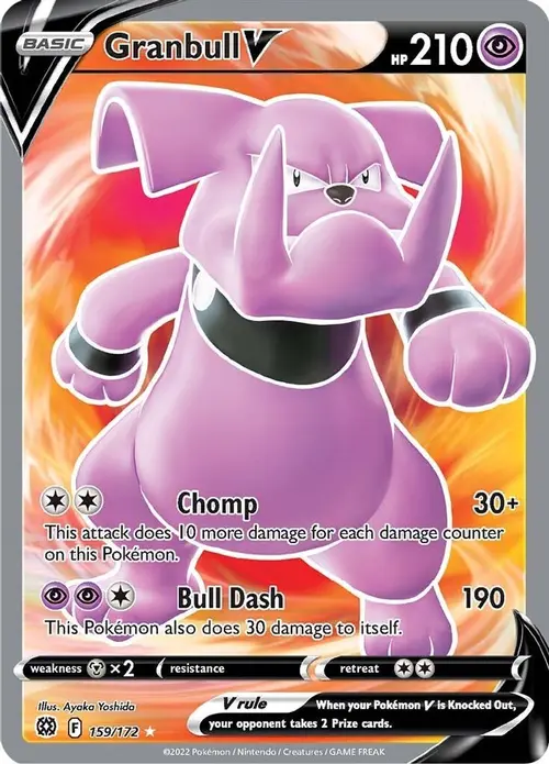 Granbull V (Full Art) card art