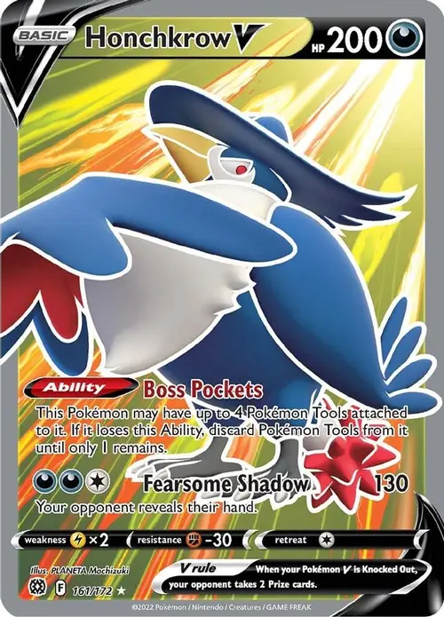 Honchkrow V (Full Art) card art