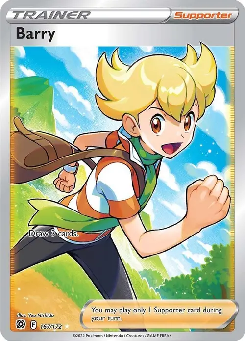 Barry (Full Art) card art