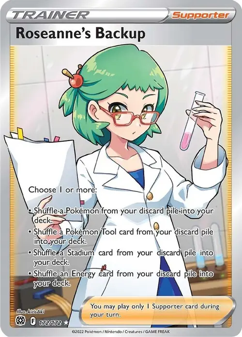 Roseanne's Backup (Full Art) card art