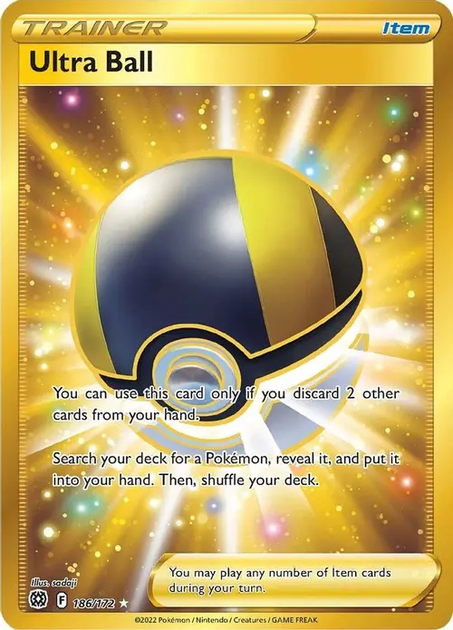 Ultra Ball (Secret) card art
