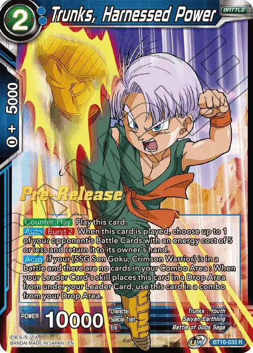 Trunks, Harnessed Power card art