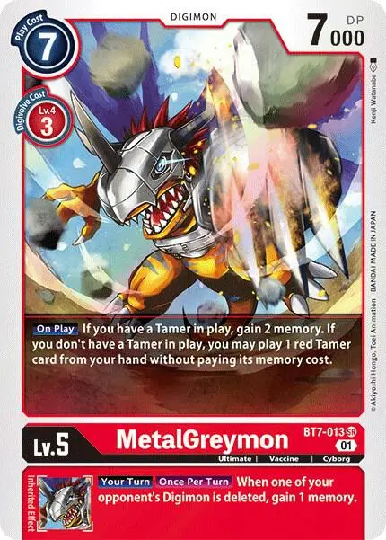 MetalGreymon card art