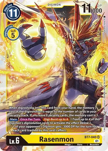 Rasenmon card art