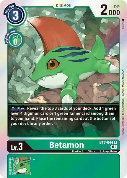 Betamon card art