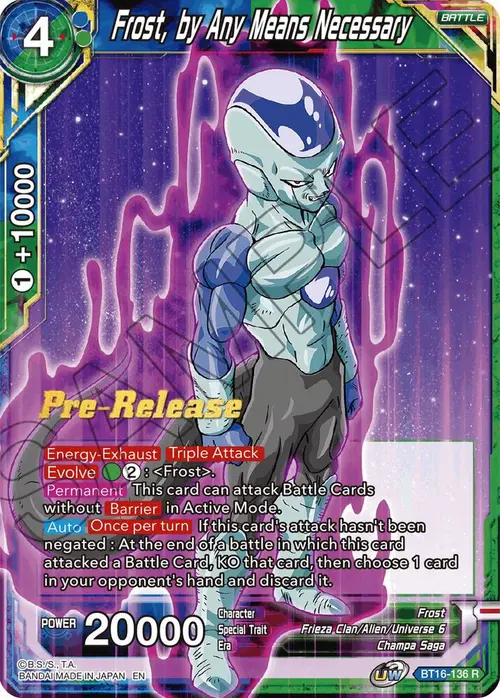 Frost, by Any Means Necessary card art