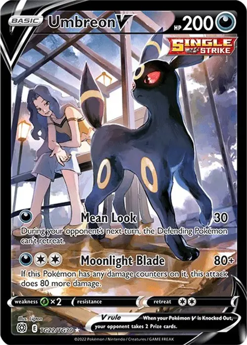 Umbreon V card art