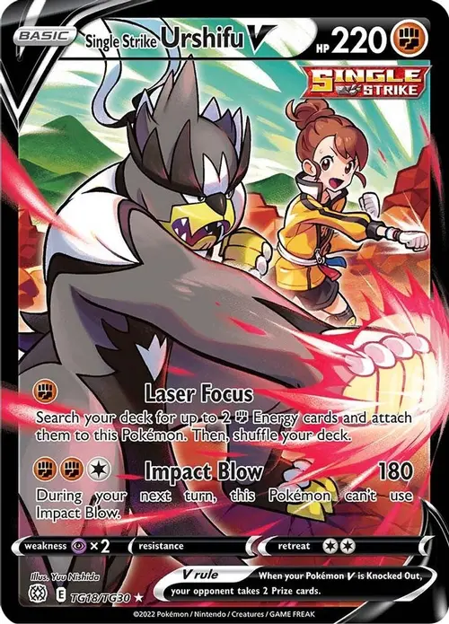 Single Strike Urshifu V card art