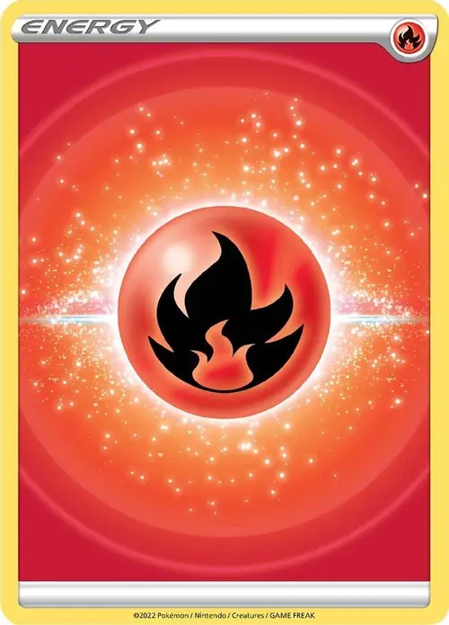 Fire Energy (2022 Unnumbered) card art