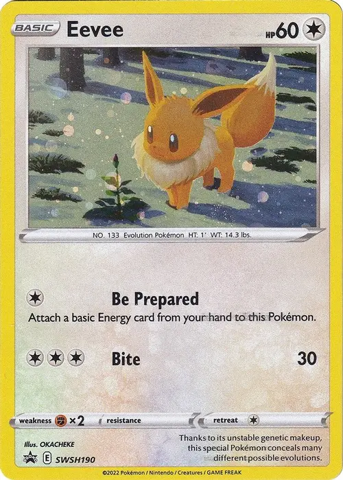 Eevee - SWSH190 card art