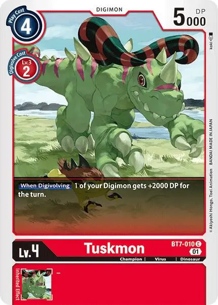 Tuskmon card art