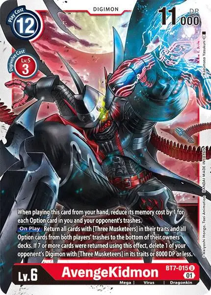 AvengeKidmon card art