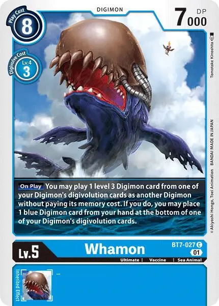 Whamon card art