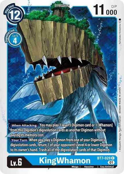 KingWhamon card art