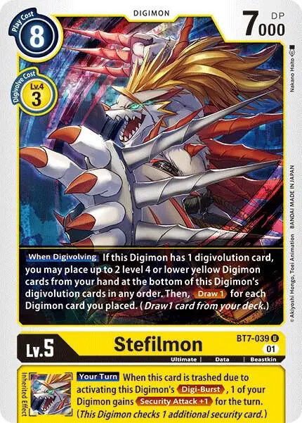 Stefilmon card art