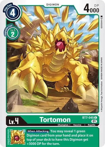 Tortomon card art