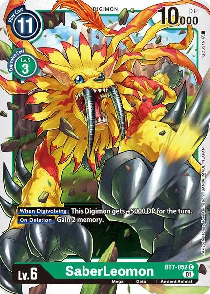 SaberLeomon card art