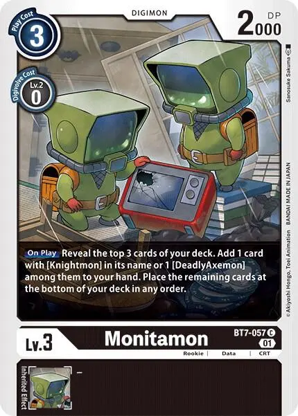 Monitamon card art
