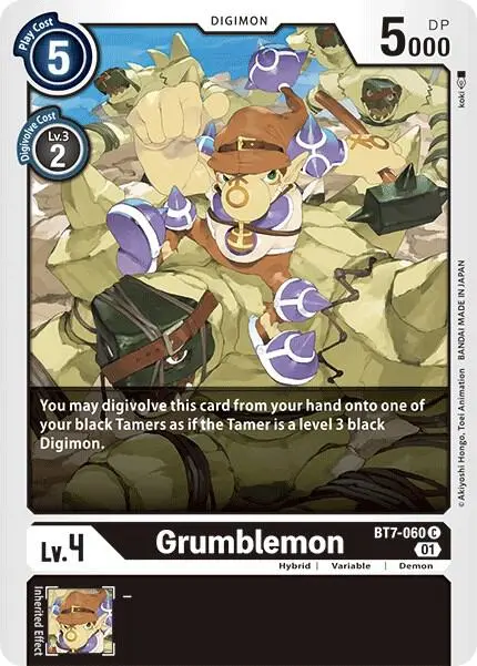 Grumblemon card art
