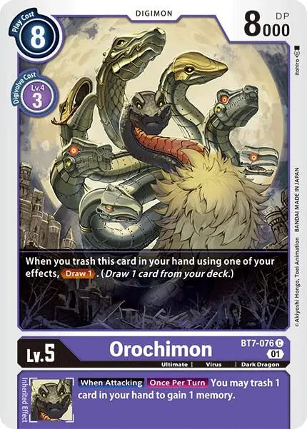 Orochimon card art