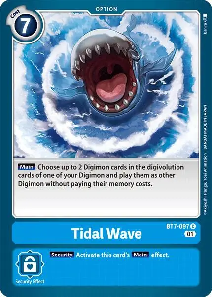 Tidal Wave card art