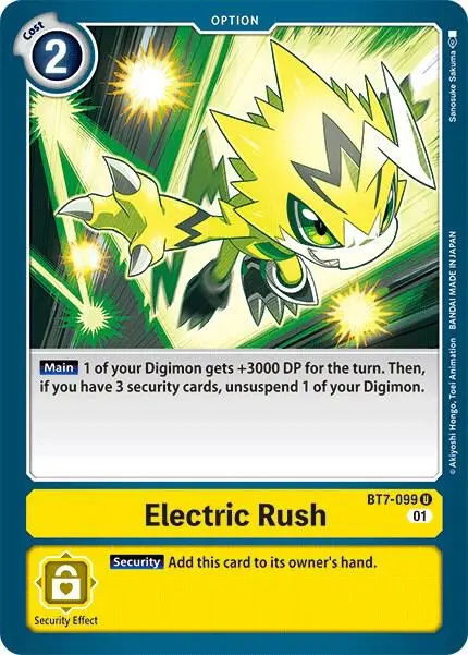 Electric Rush card art