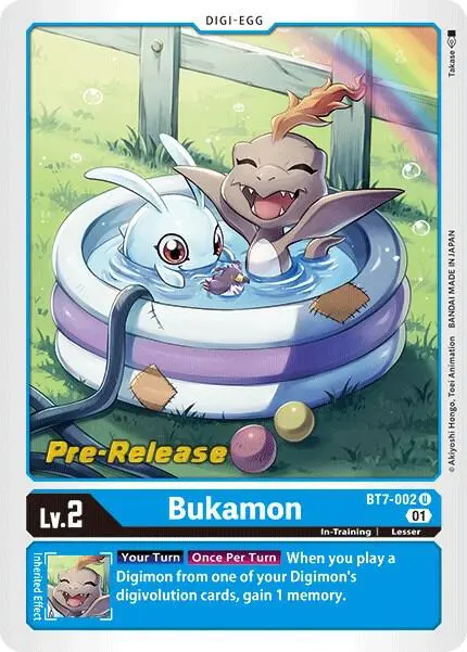 Bukamon card art
