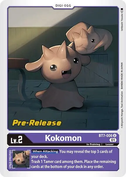 Kokomon card art