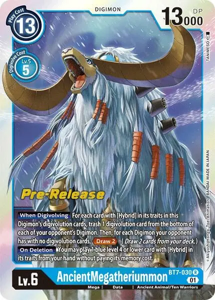 AncientMegatheriummon card art