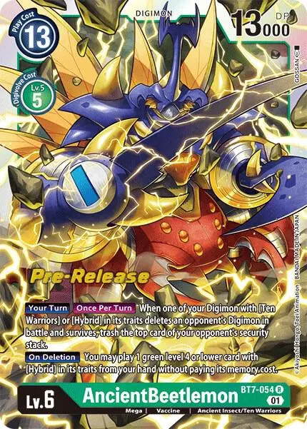 AncientBeetlemon card art