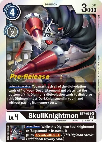 SkullKnightmon card art