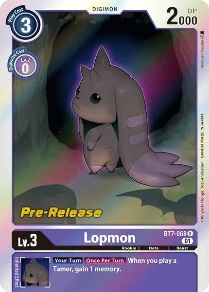 Lopmon card art