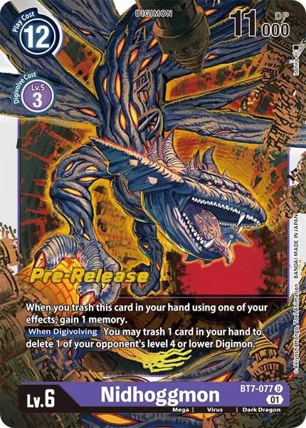Nidhoggmon card art
