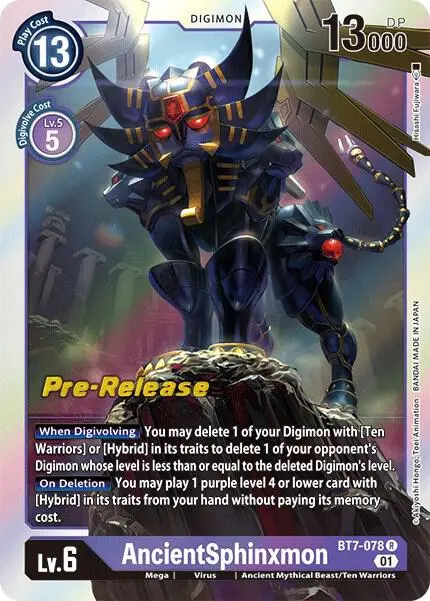 AncientSphinxmon card art