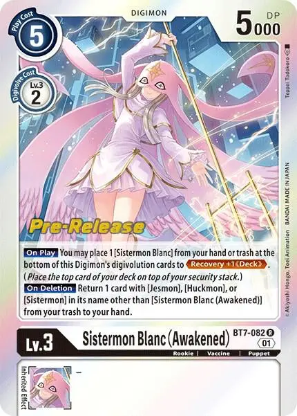 Sistermon Blanc (Awakened) card art