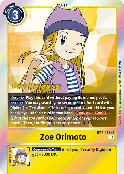 Zoe Orimoto card art