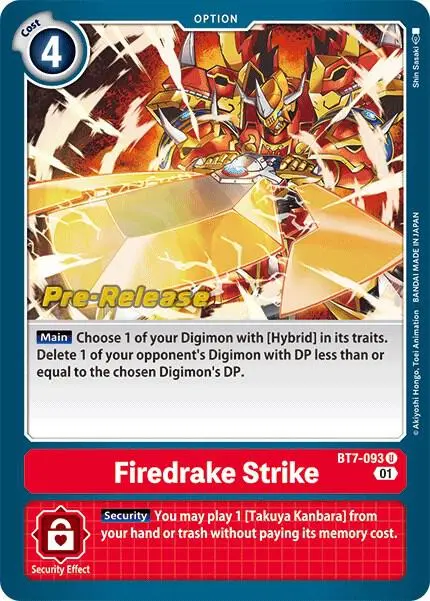 Firedrake Strike card art