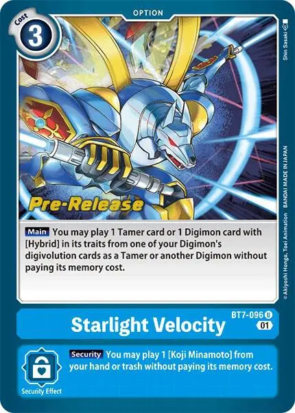 Starlight Velocity card art