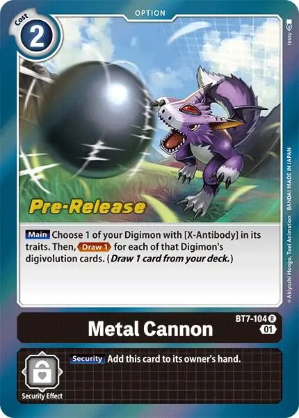 Metal Cannon card art