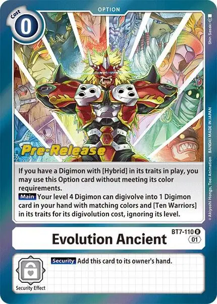 Evolution Ancient card art