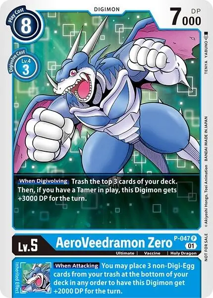 AeroVeedramon Zero card art