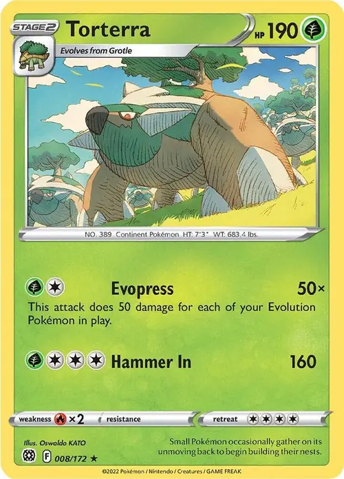 Torterra card art