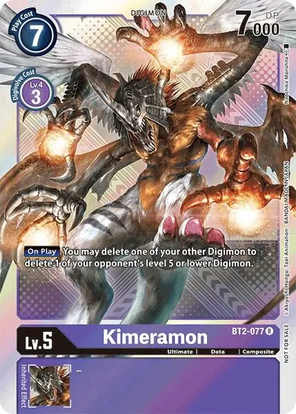 Kimeramon - BT2-077 (Official Tournament Pack Vol.4) card art