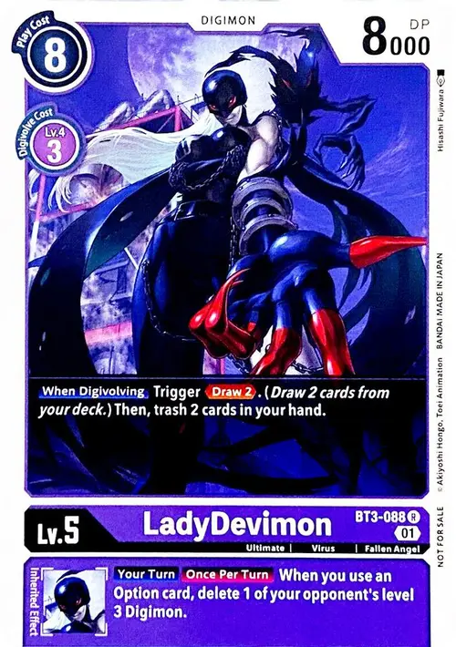 LadyDevimon - BT3-088 (Official Tournament Pack Vol.4) card art