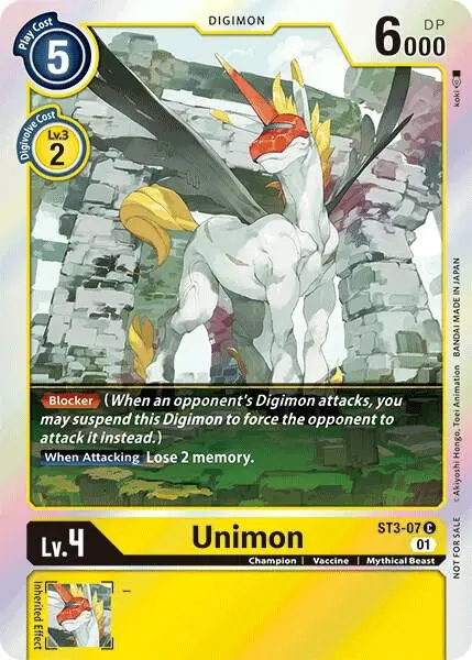 Unimon - ST3-07 (Official Tournament Pack Vol.4) card art