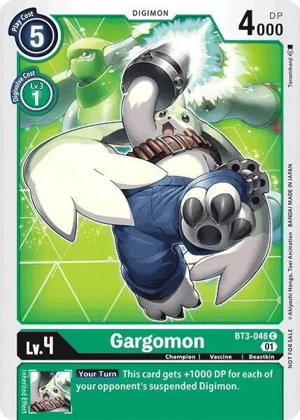 Gargomon - BT3-048 (Winner Pack Next Adventure) card art